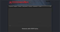 Desktop Screenshot of esenmakine.com